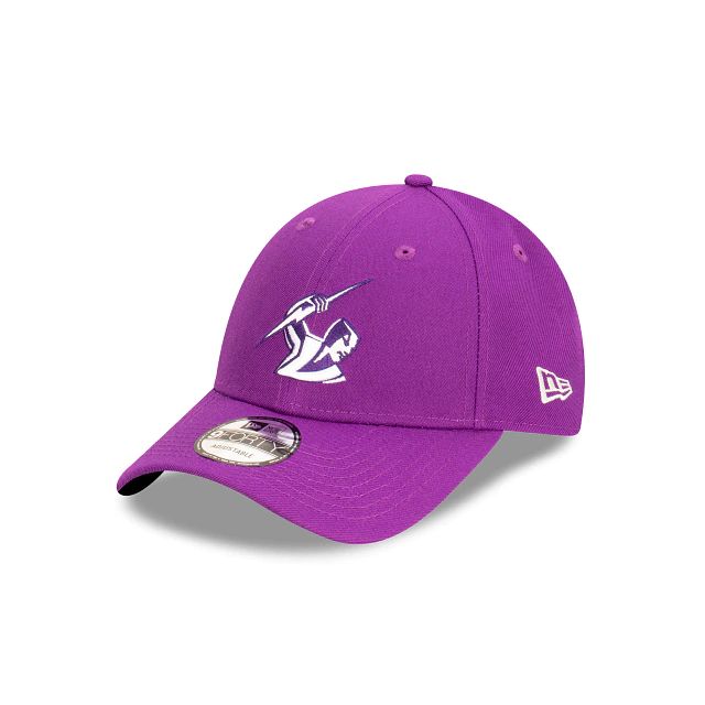 NRL Melbourne Storm Official Team Colours 9Forty Snapback (LSG9637) - Purple New Era Caps